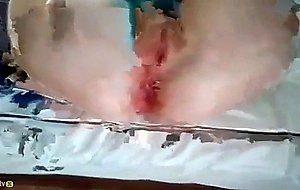 Teen brunette loves to take it deep into her ass