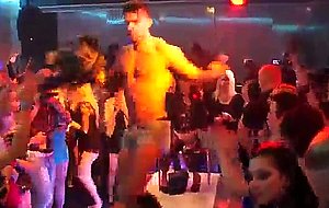 Clothed amateur blow dong