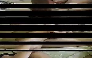 Teen gives bj on the couch