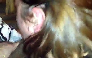 Hot amateur sucking cock and getting fucked