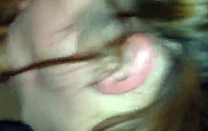 Hot amateur sucking cock and getting fucked