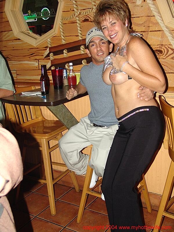 Naughty Mature Wife Tracy Lick Shows Off Her Big Tits At A Swingers Party, Double Dee Fetish, Party, Public, Swingers, Wife