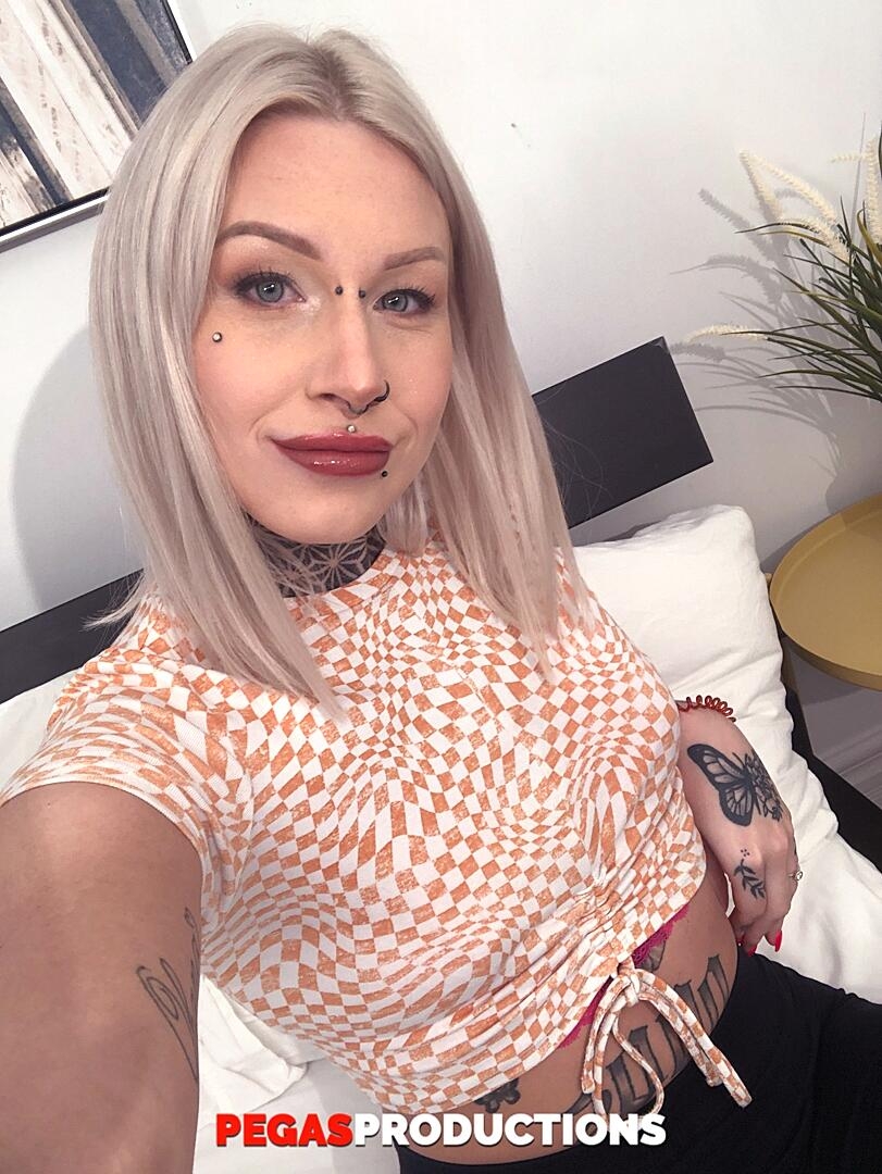 Stunning Inked Teen Princess 69 Flaunts Her Body And Seduces A Nerdy Guy, Dave March Cute, Nipples, Piercing, Tattoo